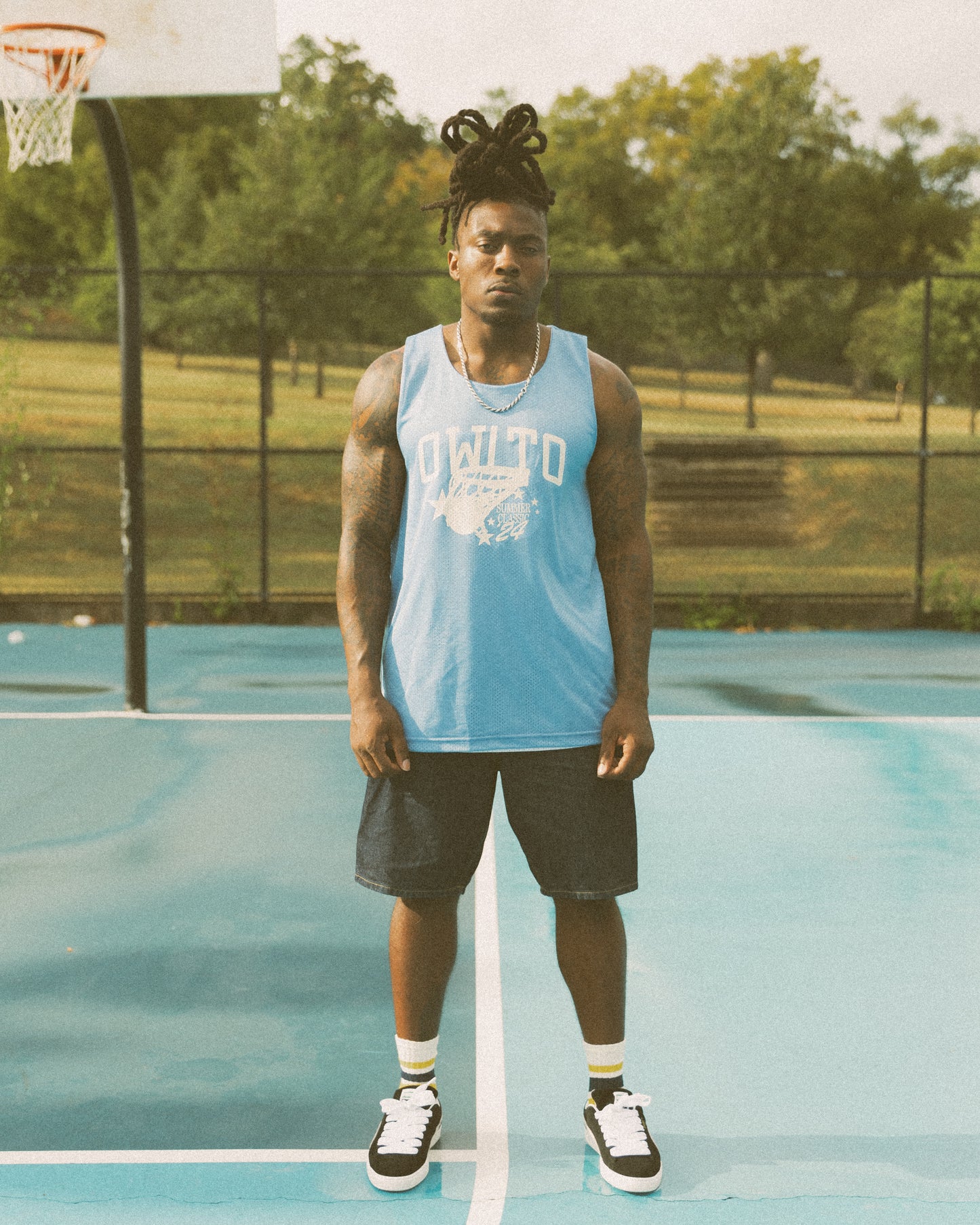 Reversible Practice Jersey - Carolina Blue and White