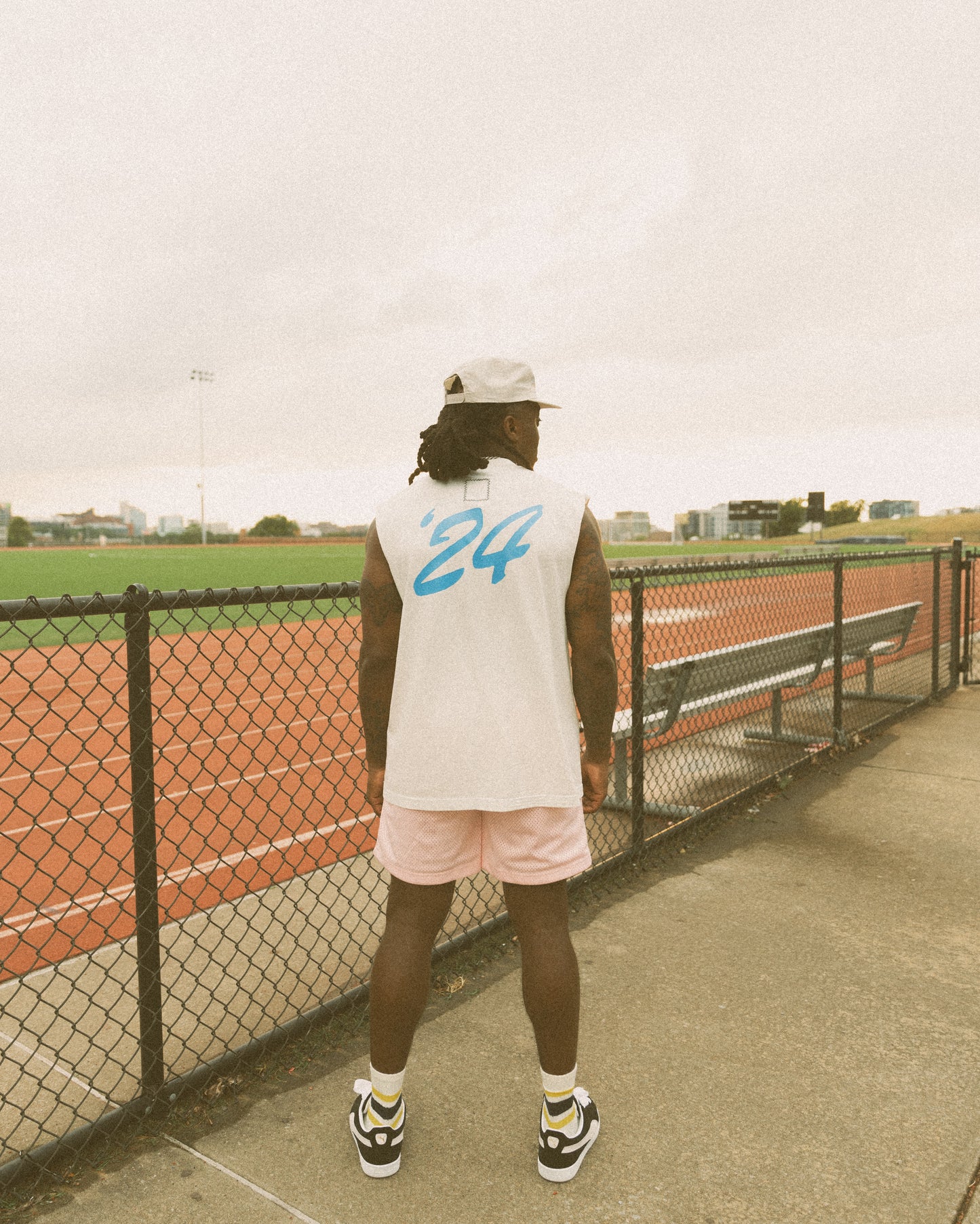 Summer Classic Cut Off Tee - Off White