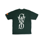 W Slash Tee - Dark Green