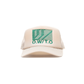 Flag Logo Trucker - Khaki/Green