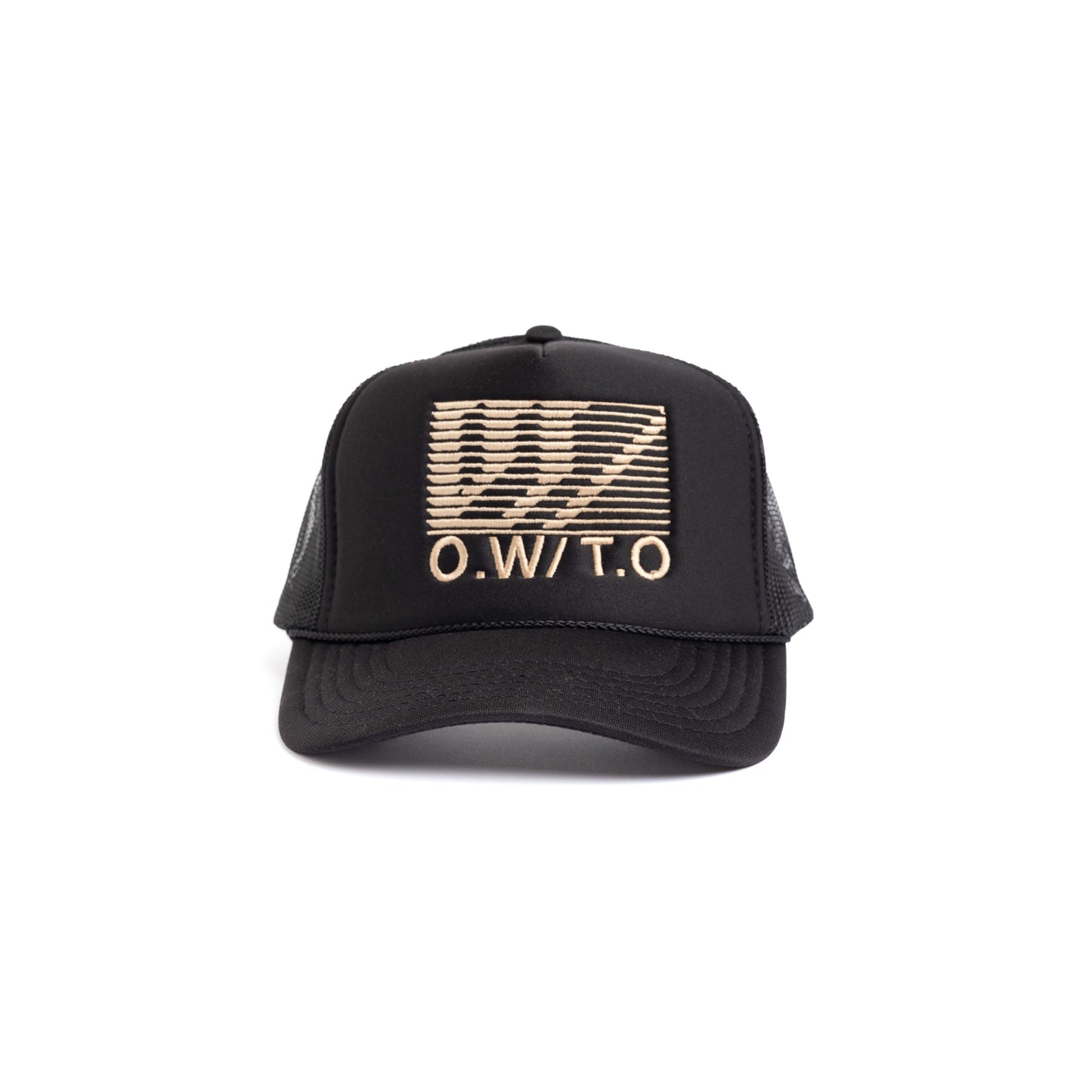 Flag Logo Trucker - Black