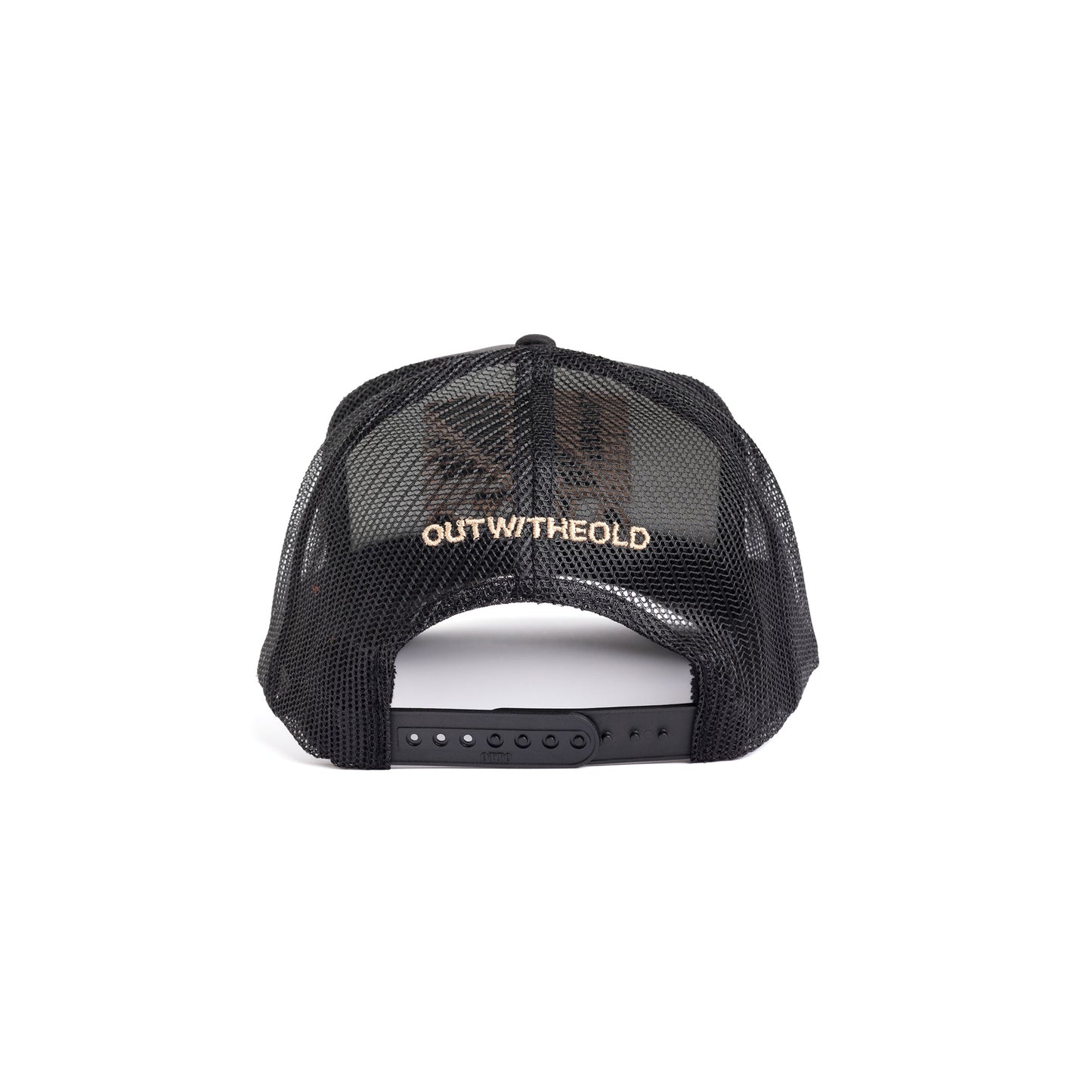 Flag Logo Trucker - Black