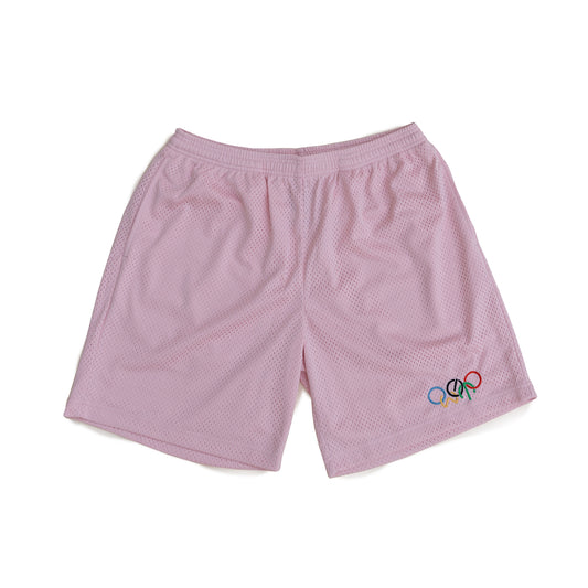 Olympic Mesh Shorts - Pink
