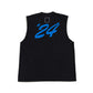 Summer Classic Cut Off Tee - Vintage Black