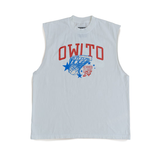 Summer Classic Cut Off Tee - Off White