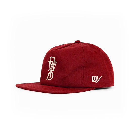 Monogram 001 Hat - Red