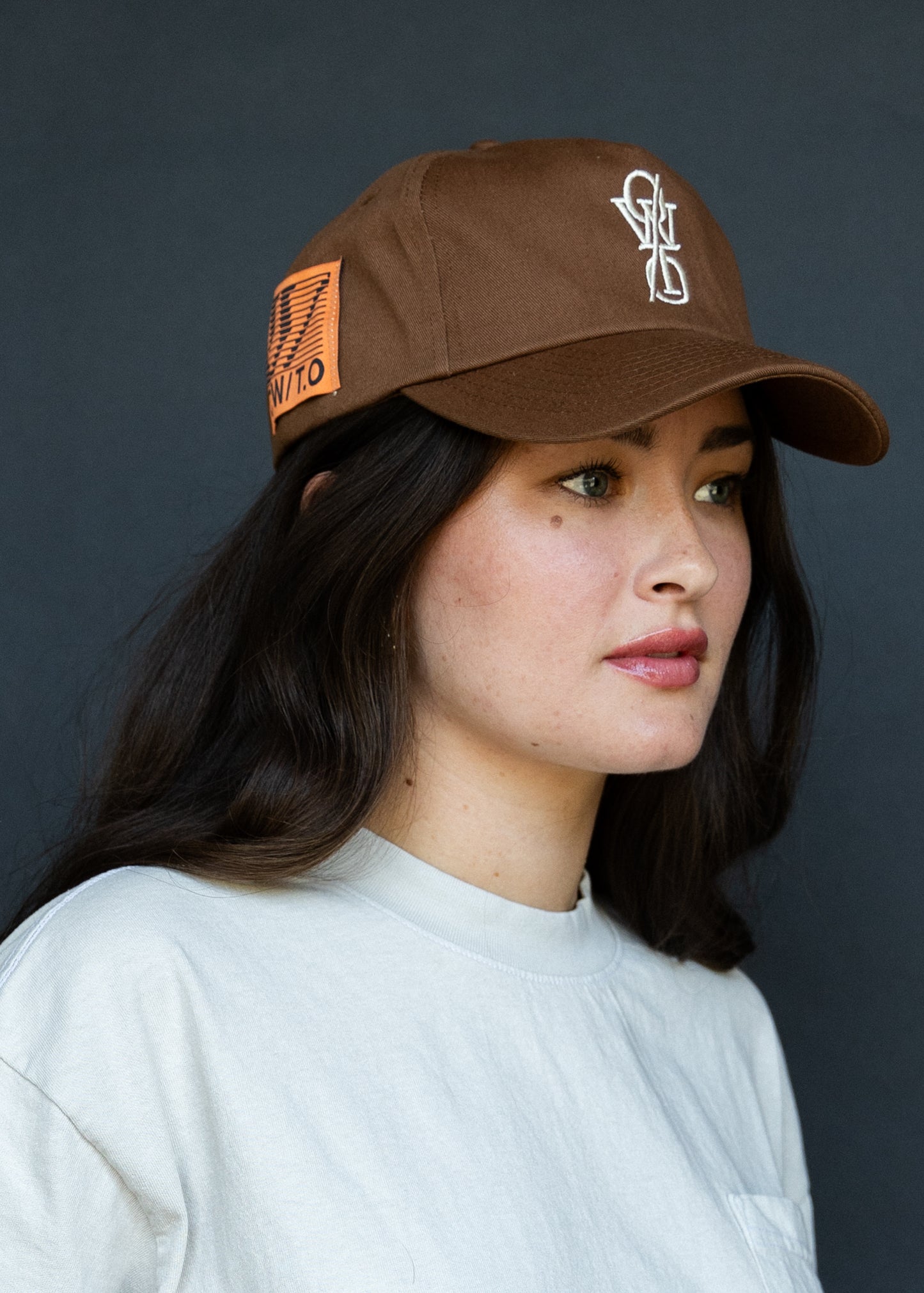 Monogram 002 Hat - Brown