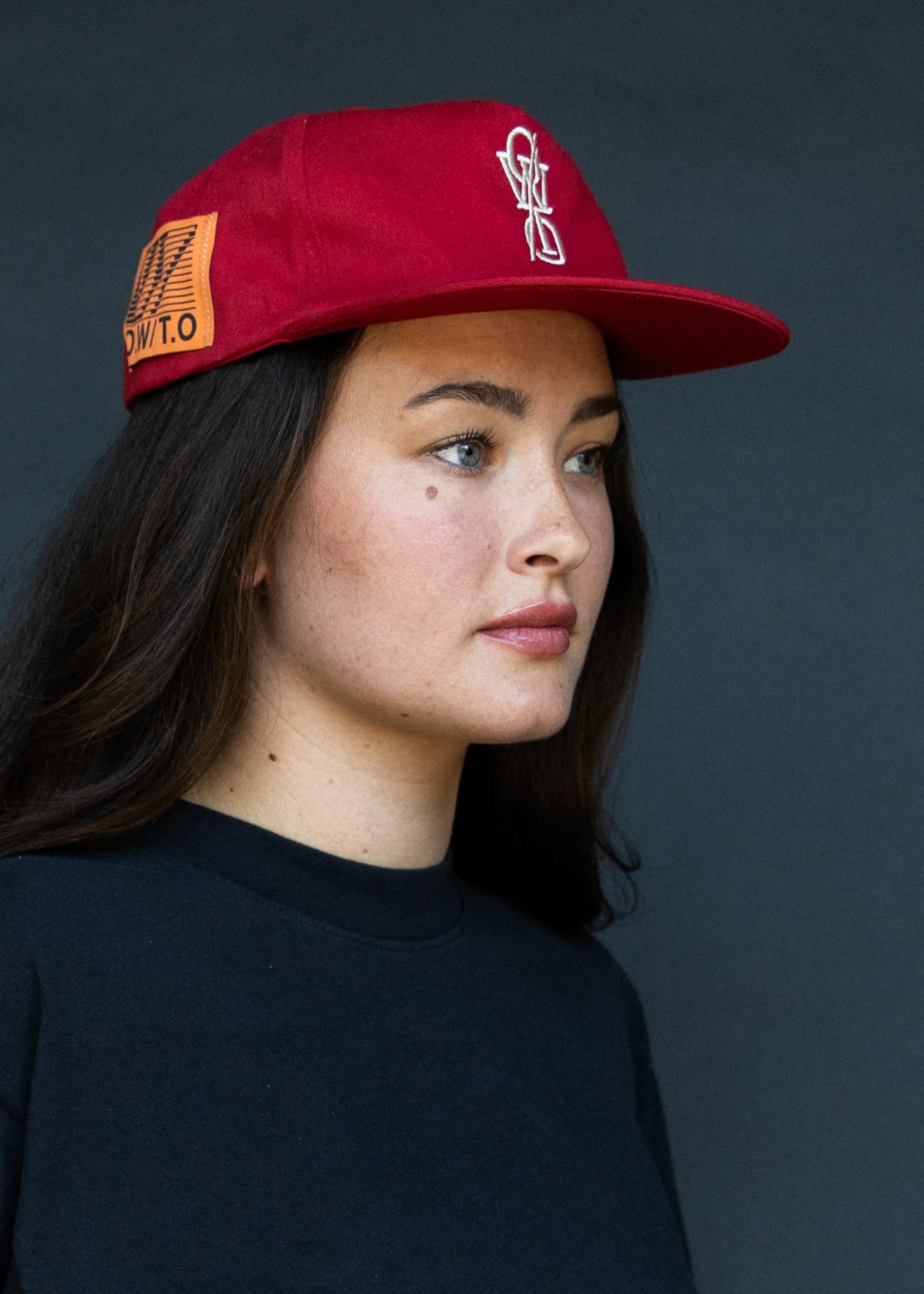 Monogram 001 Hat - Red