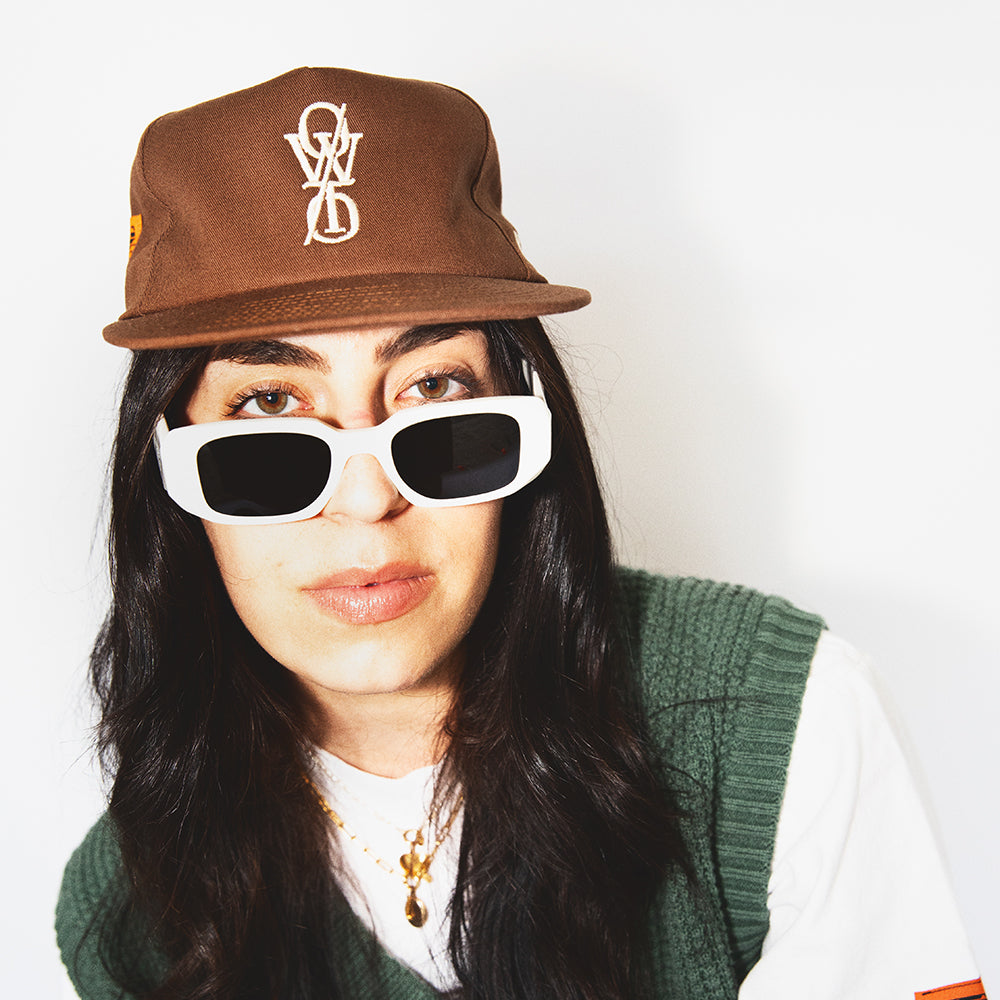 Monogram 001 Hat - Brown